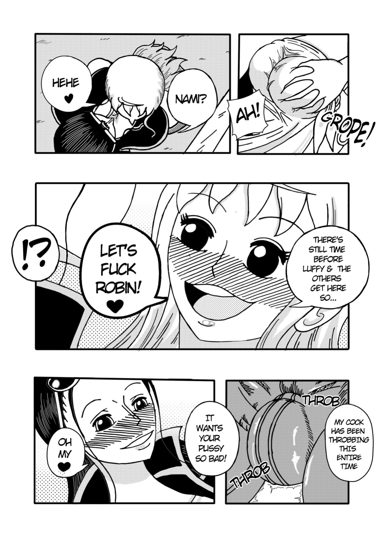 [MTCHA] Robin x Nami: Reunion on the Thousand Sunny (One Piece)