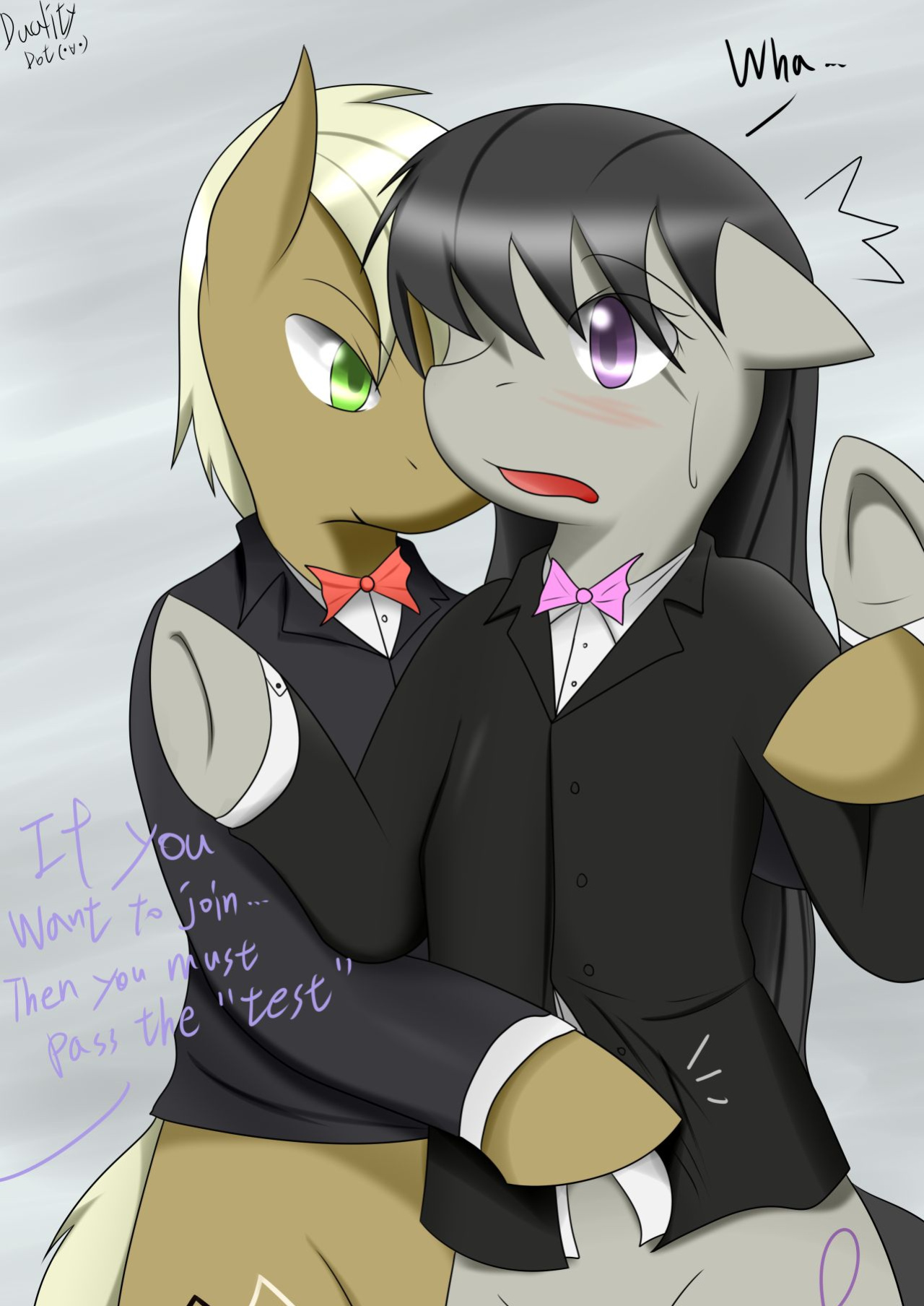 [Dualitydot (・∀・)] The Test (My Little Pony: Friendship is Magic)