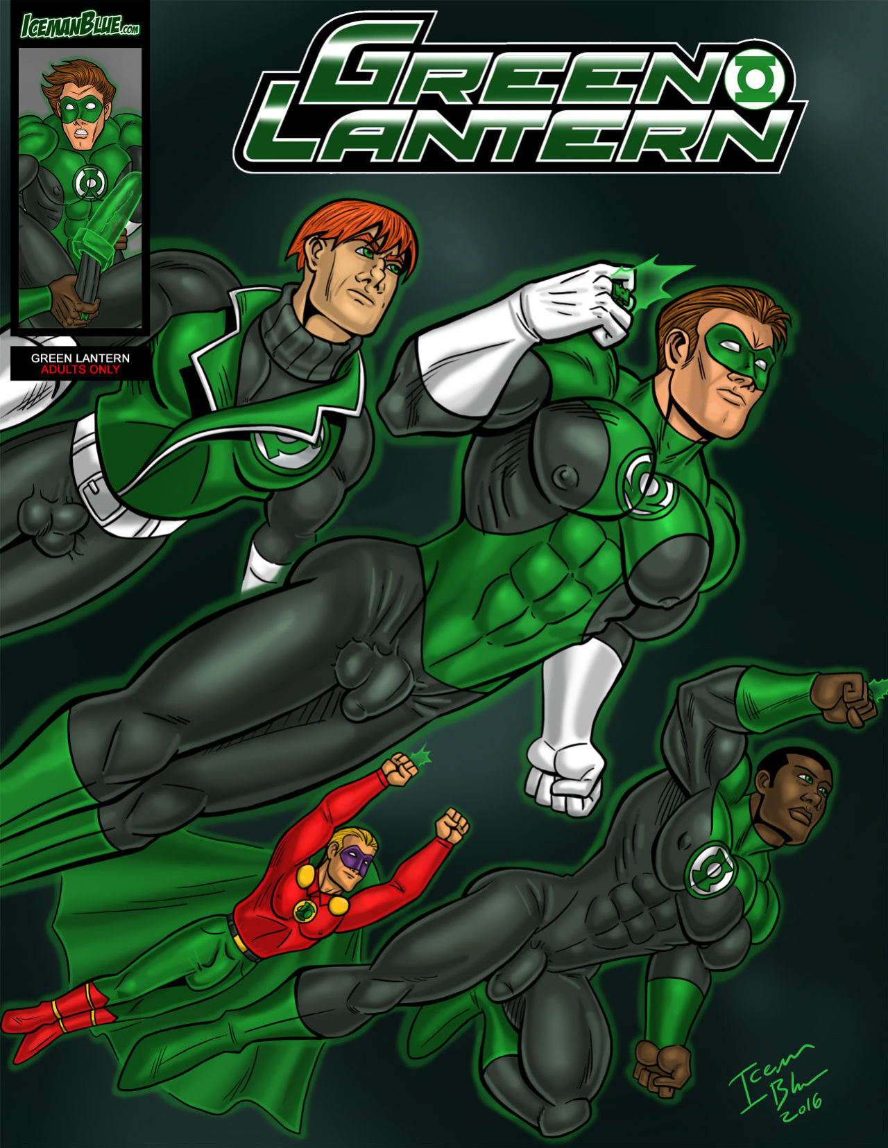 [Iceman Blue] Green Lantern