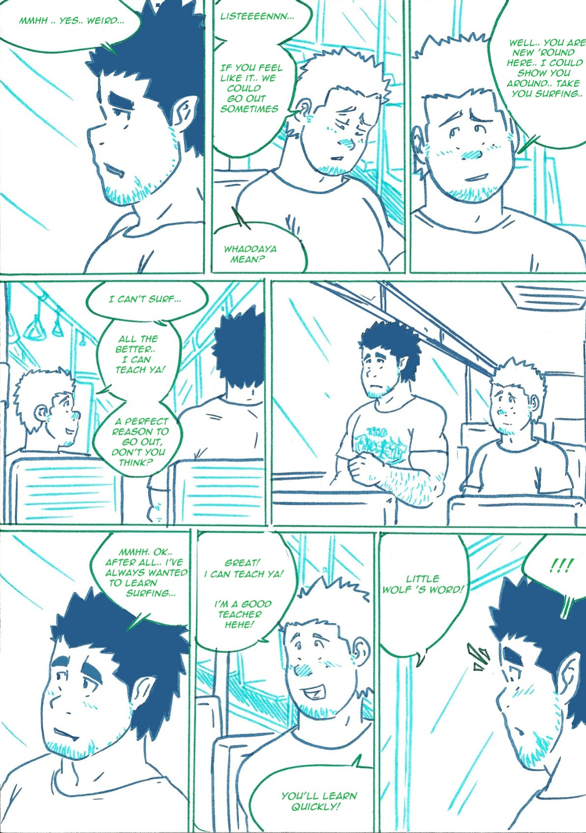 [husky92] Wolfguy 5 - Teal