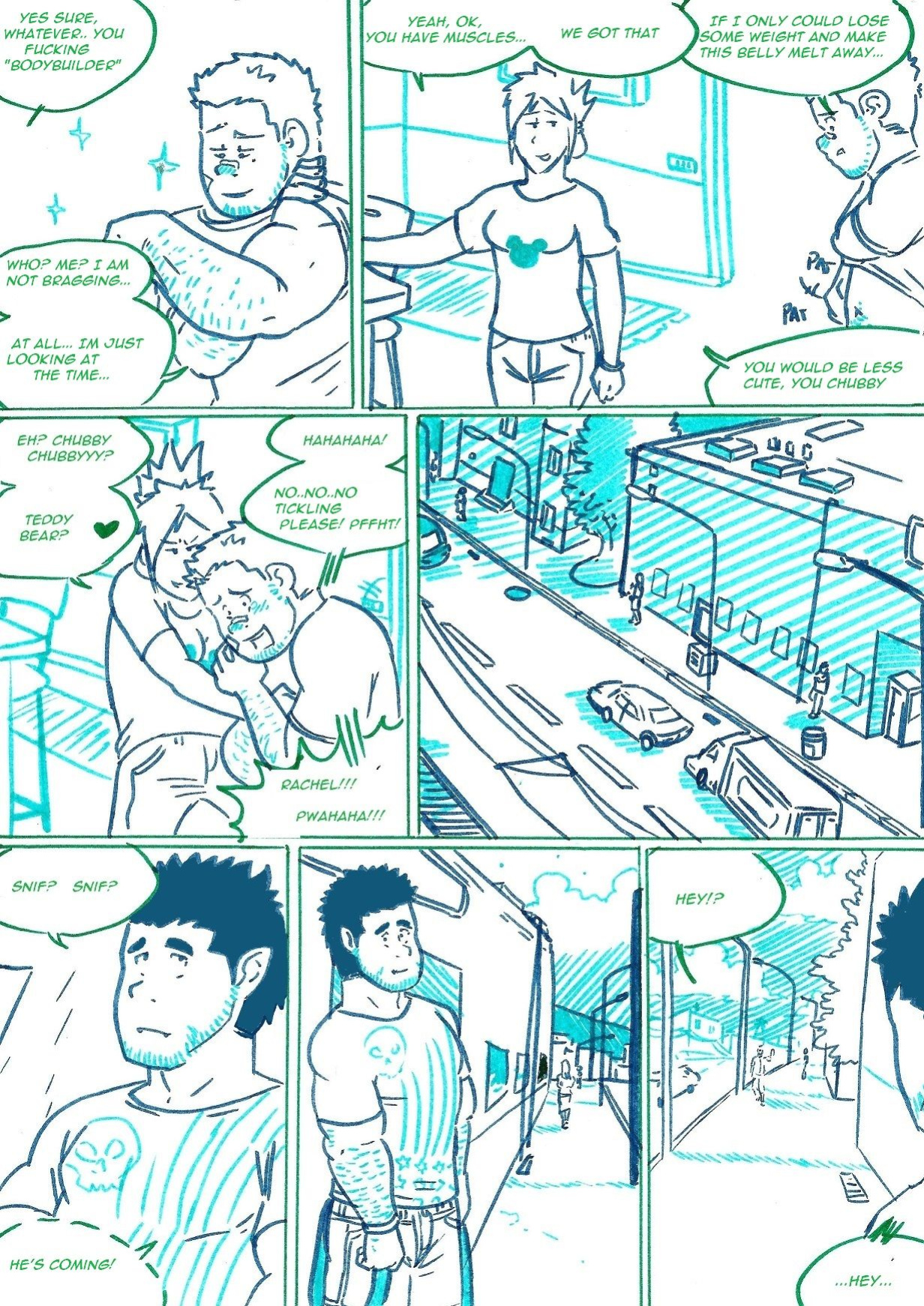 [husky92] Wolfguy 5 - Teal