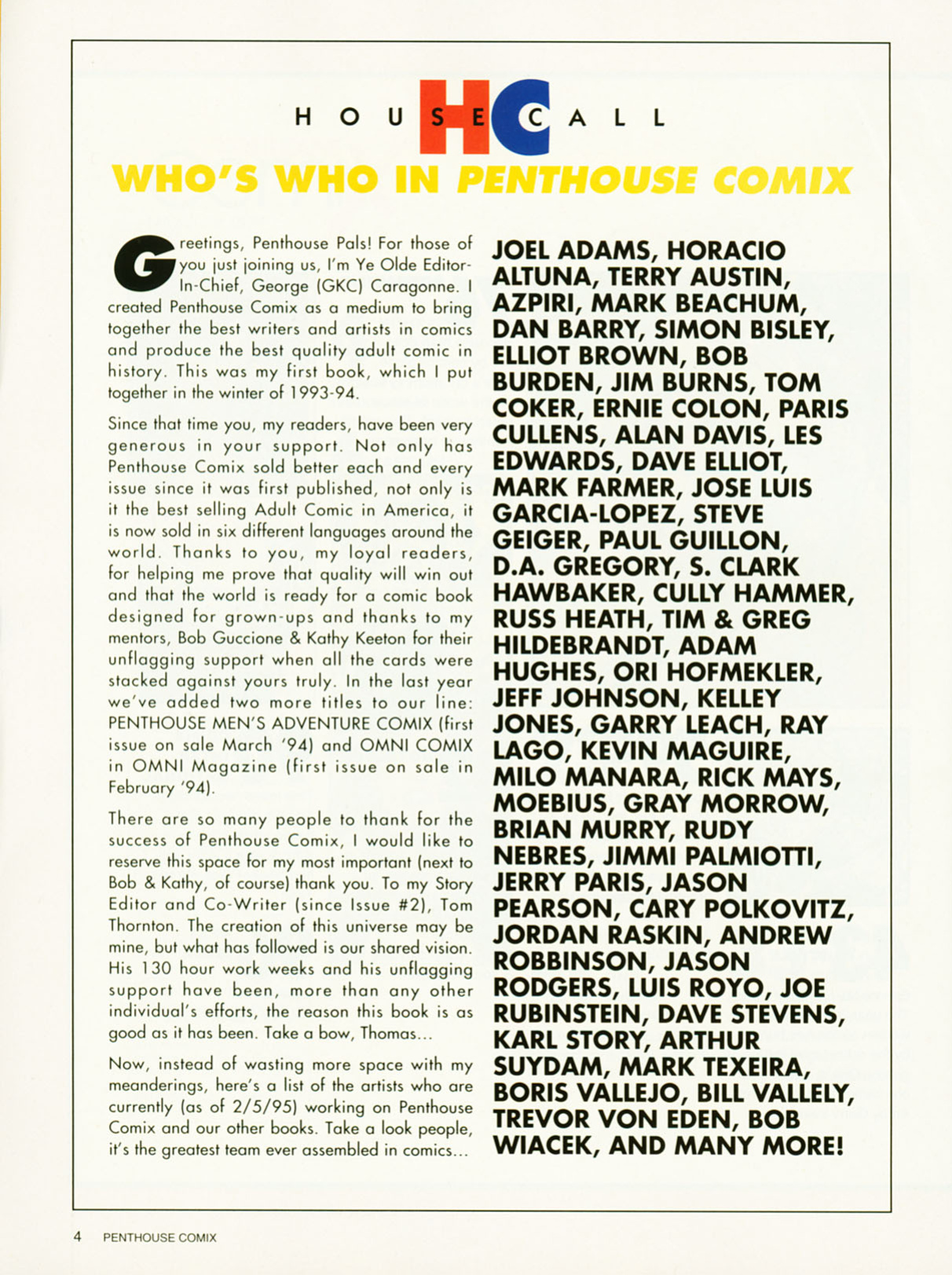 Penthouse Comix Vol. 01