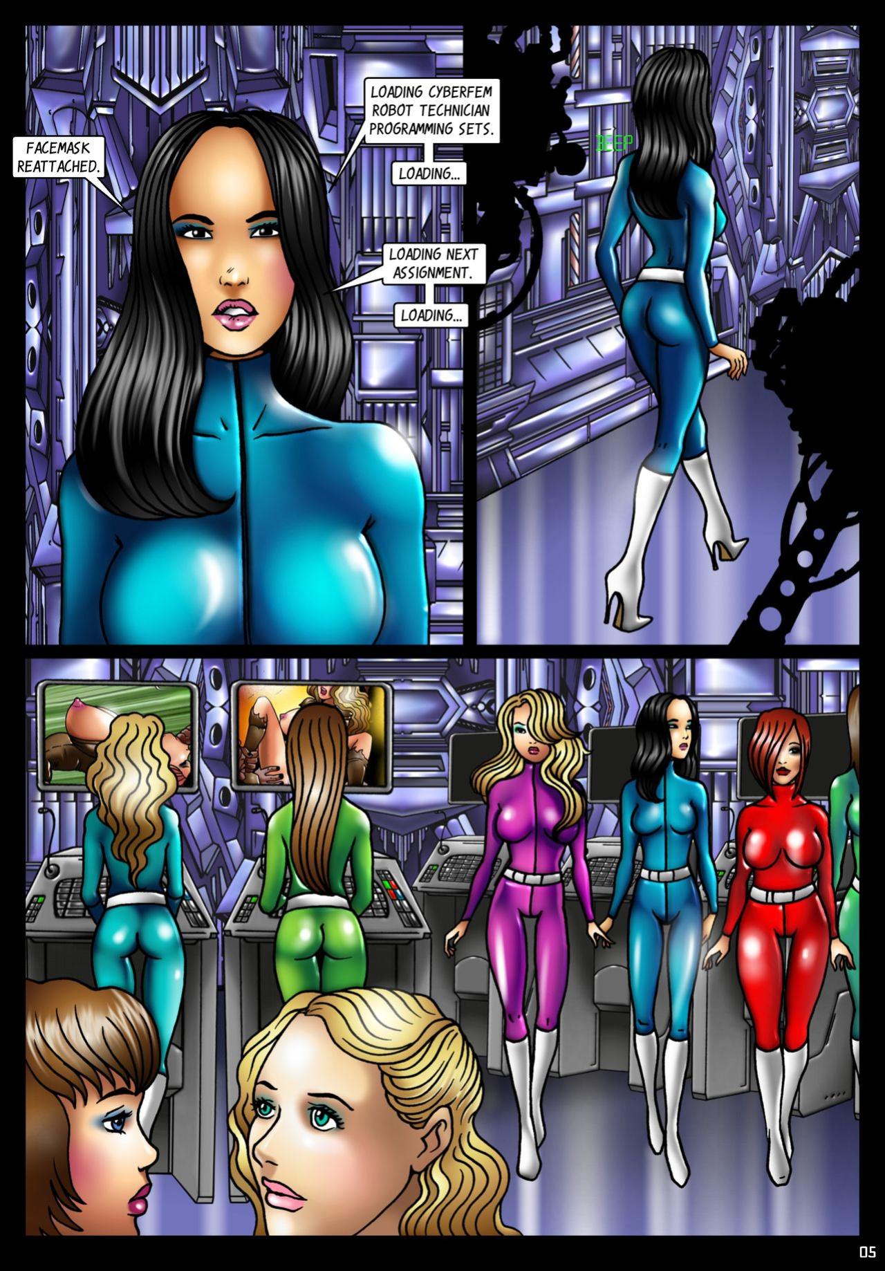 [Ab Lust] CyberFem Stories Volume 1