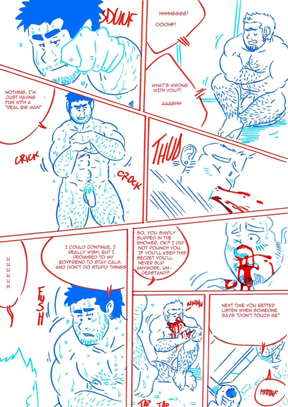 [husky92] Wolfguy 2 - Red & Blue