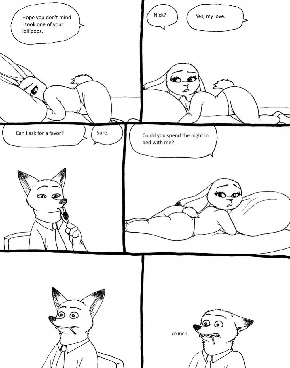 [bernielover] itch (Zootopia)