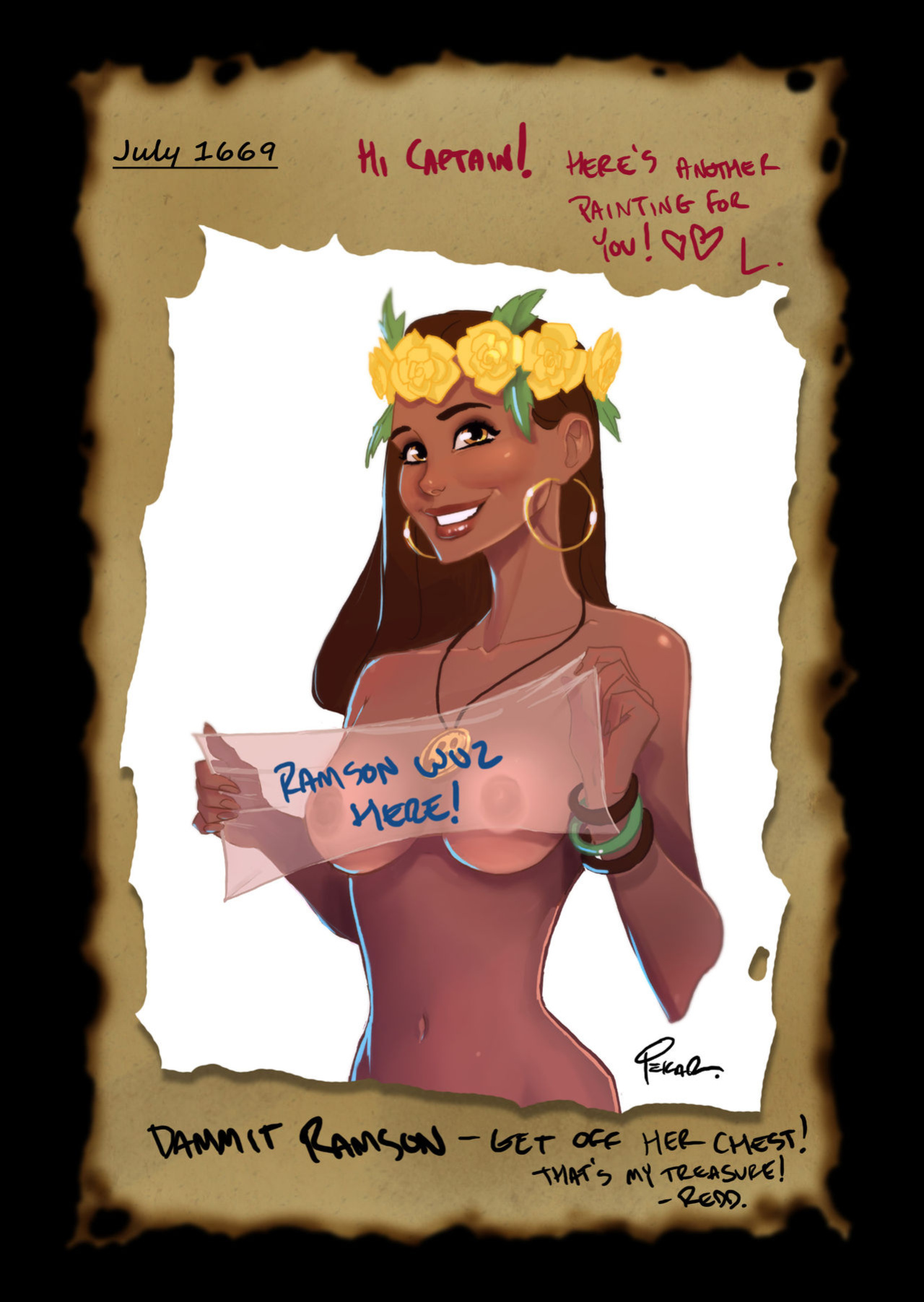 [Joe Pekar] Redd Velvette #1 - The Captain's Journal Addon (Kickstarter Project)