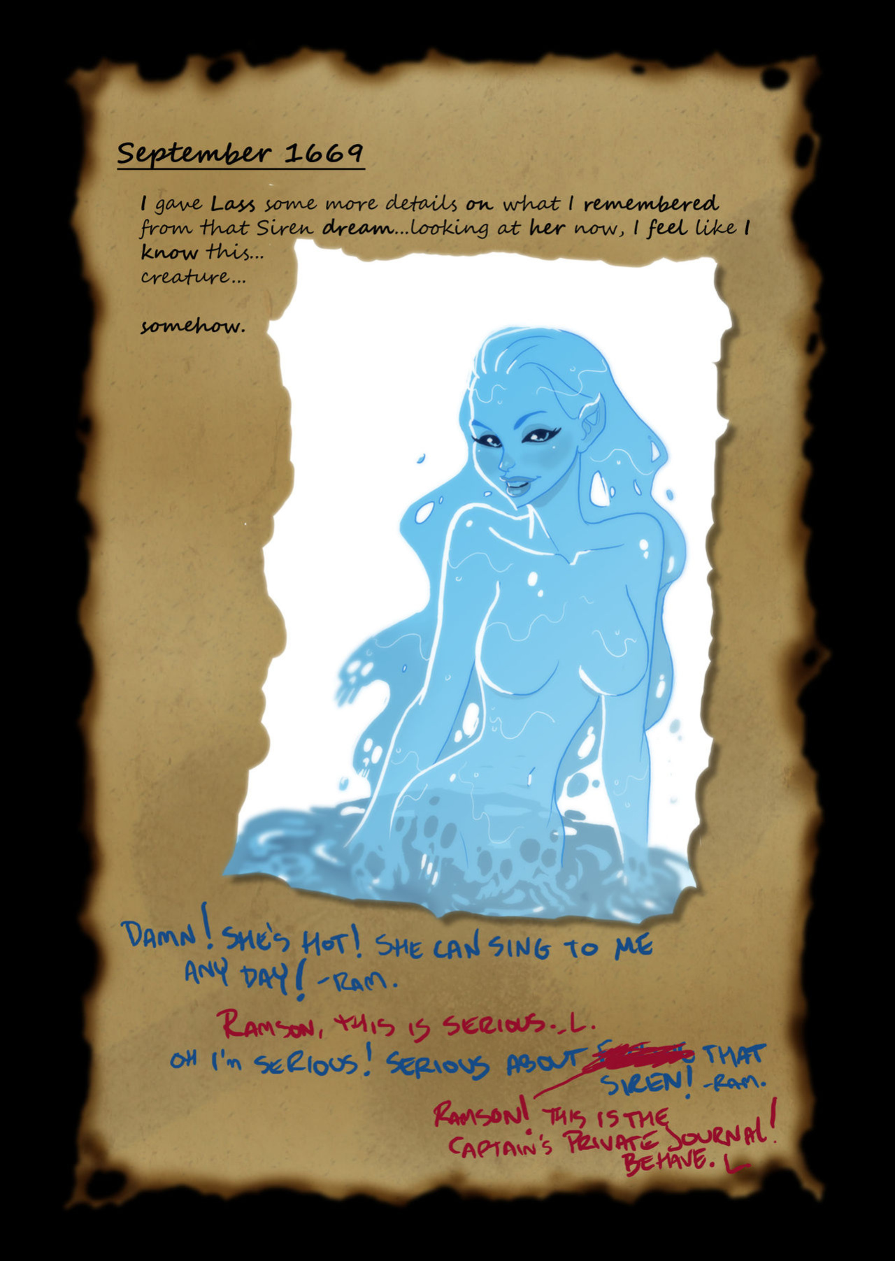 [Joe Pekar] Redd Velvette #1 - The Captain's Journal Addon (Kickstarter Project)
