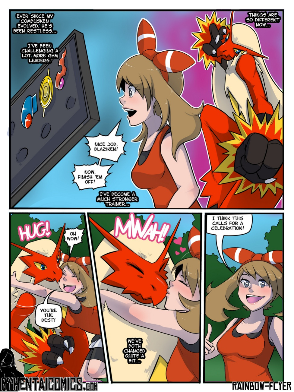 [Rainbow Flyer] Blaziken Burst!! (Pokemon)
