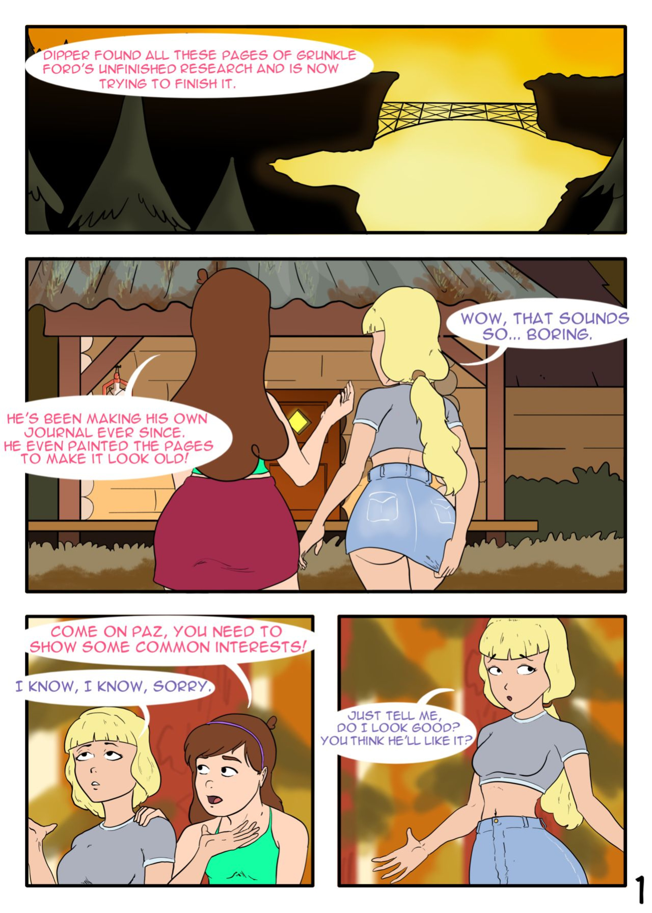 [SealedHelm] Butterflies in my head Part 3 (Gravity Falls)