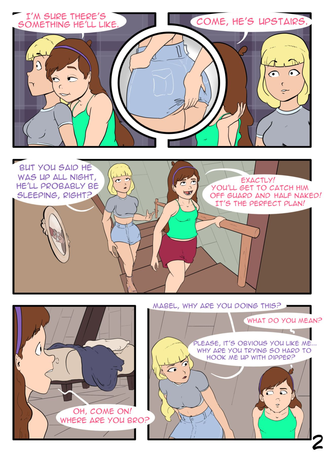 [SealedHelm] Butterflies in my head Part 3 (Gravity Falls)