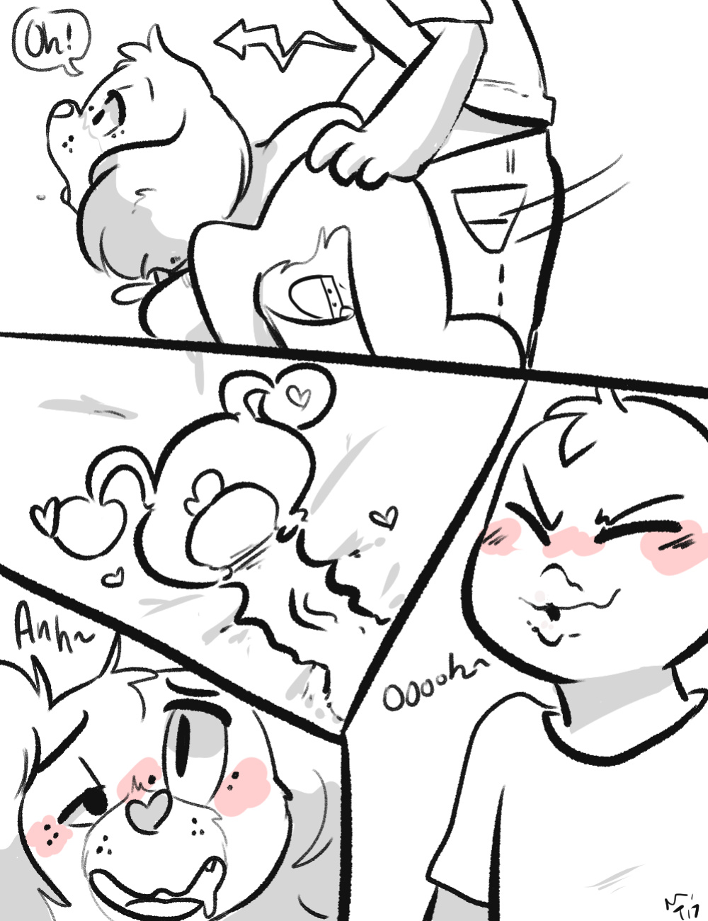 [Minibutts] Care Cousin Cum (Care Bears)