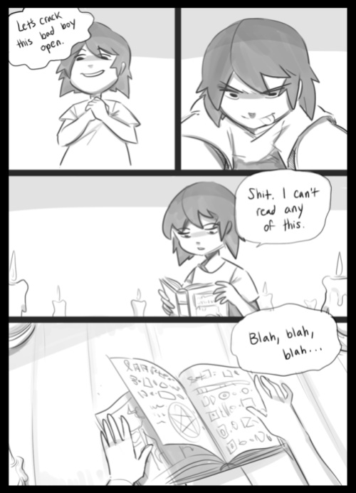[glacierclear] Totally Real Black Magic
