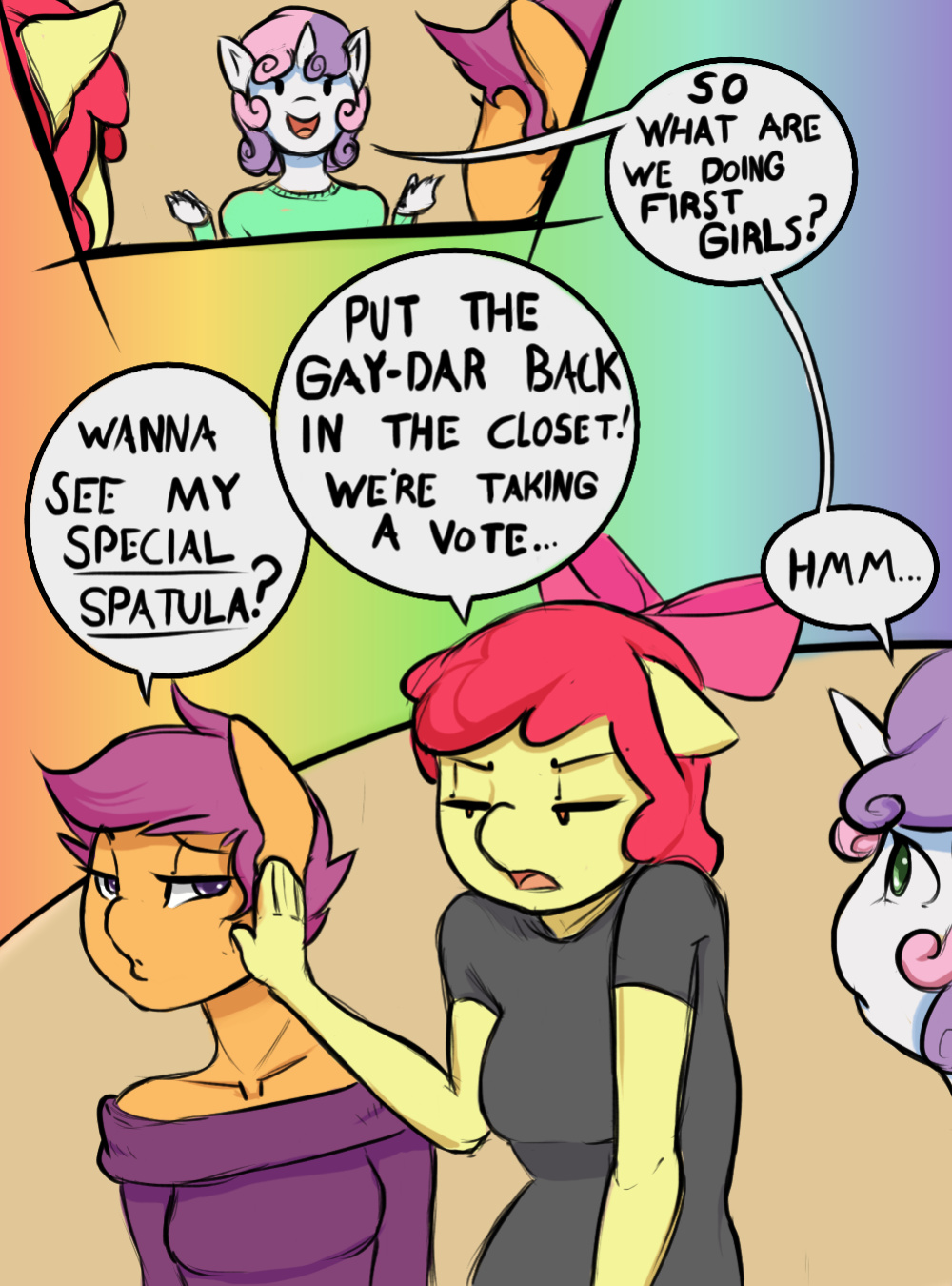 [Tipsie] 3 Cuties 2 Much (My Little Pony: Friendship is Magic)