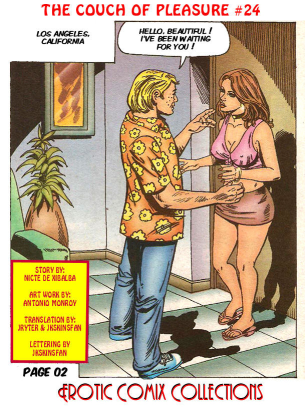 COUCH OF PLEASURE #24 BY ANTONIO MONROY - A JKSKINSFAN TRANSLATION