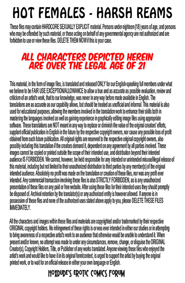 HOT FEMALES, HARSH DREAMS - BY WERNER GOELEN - A JKSKINSFAN TRANSLATION