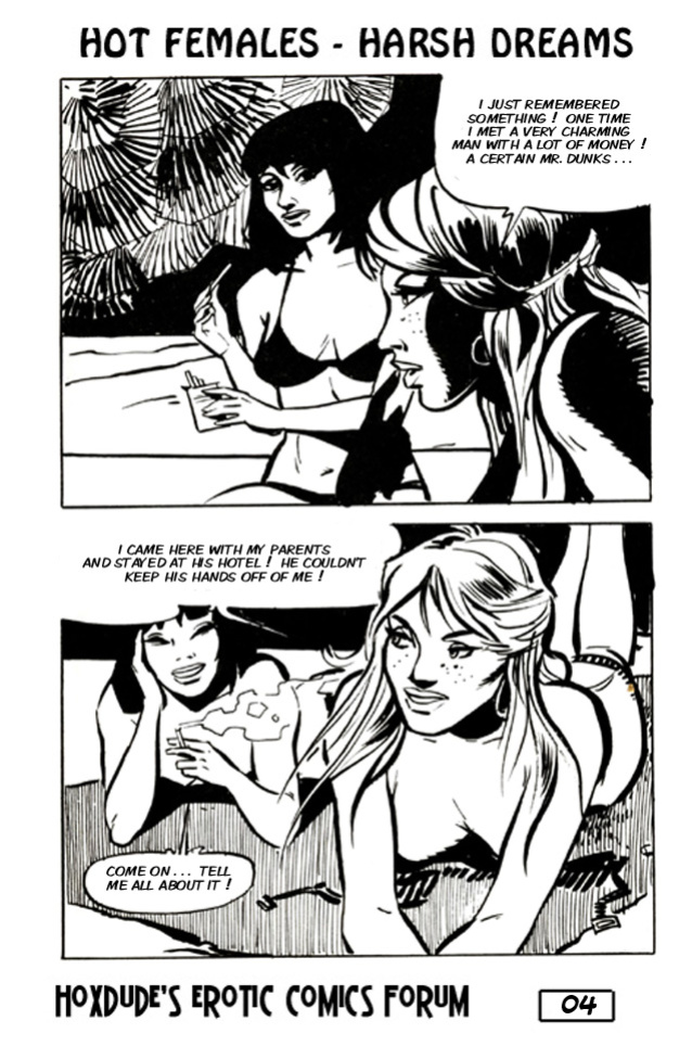 HOT FEMALES, HARSH DREAMS - BY WERNER GOELEN - A JKSKINSFAN TRANSLATION