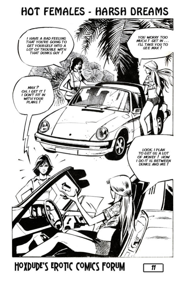 HOT FEMALES, HARSH DREAMS - BY WERNER GOELEN - A JKSKINSFAN TRANSLATION