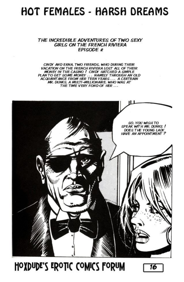HOT FEMALES, HARSH DREAMS - BY WERNER GOELEN - A JKSKINSFAN TRANSLATION
