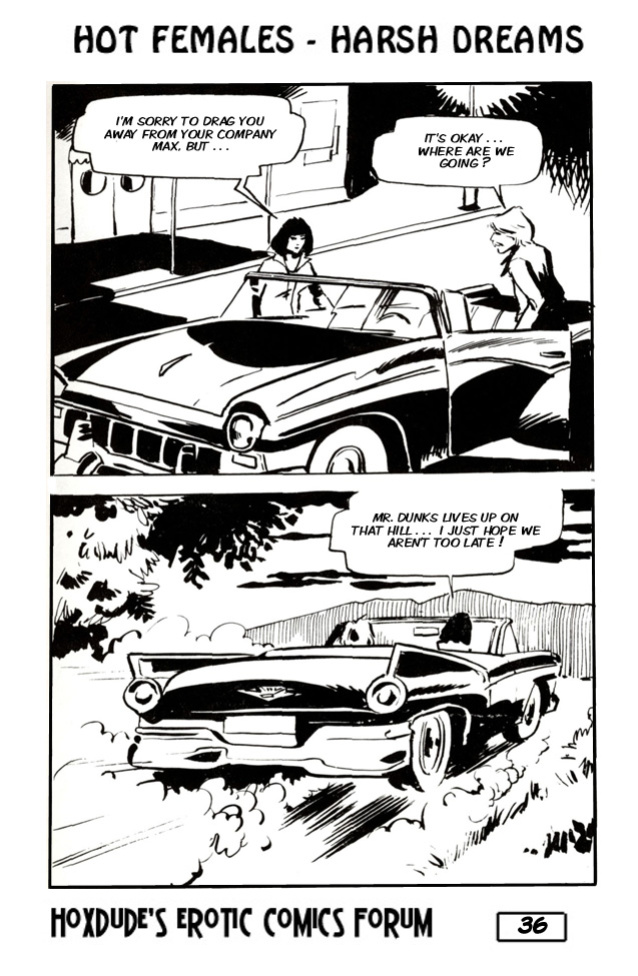 HOT FEMALES, HARSH DREAMS - BY WERNER GOELEN - A JKSKINSFAN TRANSLATION