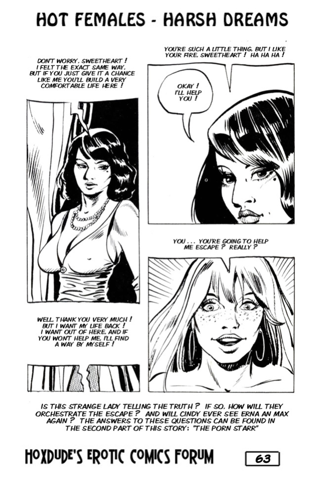 HOT FEMALES, HARSH DREAMS - BY WERNER GOELEN - A JKSKINSFAN TRANSLATION