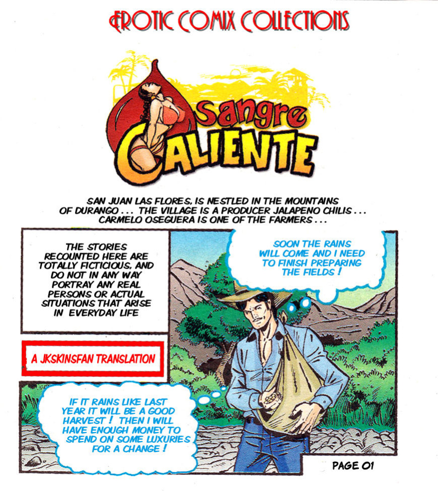 HOT BLOOD #309 (SANGRE CALIENTE) BY MAURICIO ALVEREZ - A JKSKINSFAN TRANSLATION