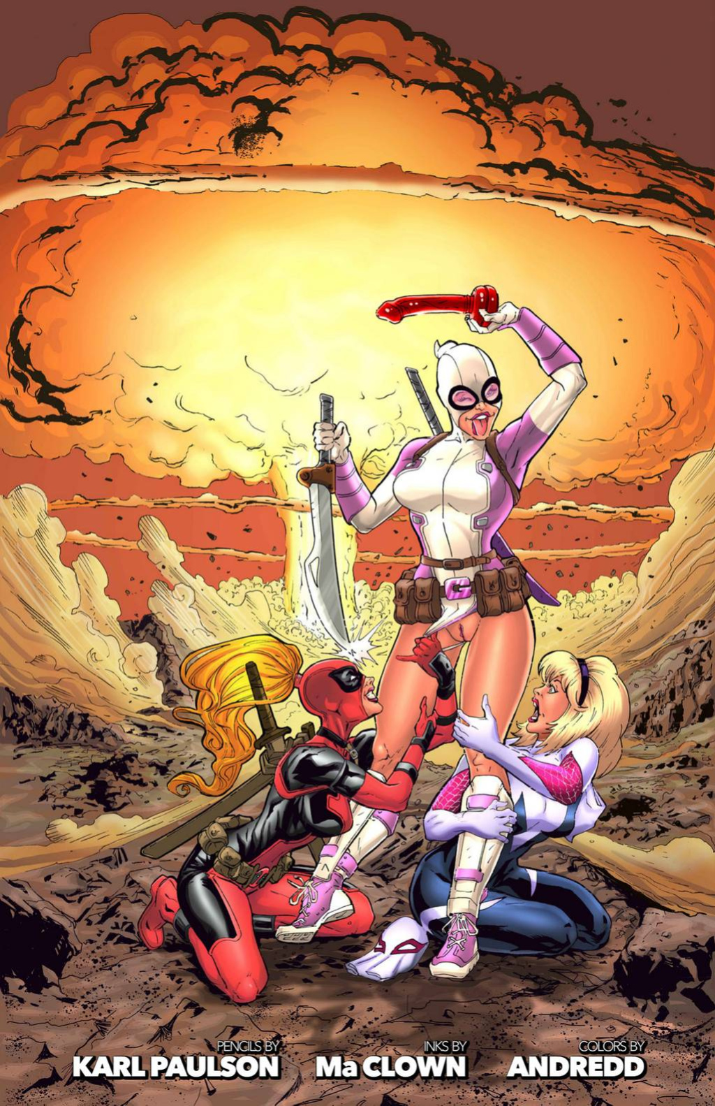 (Tracy Scops) Gwenpool - Radioactive Chimichanga