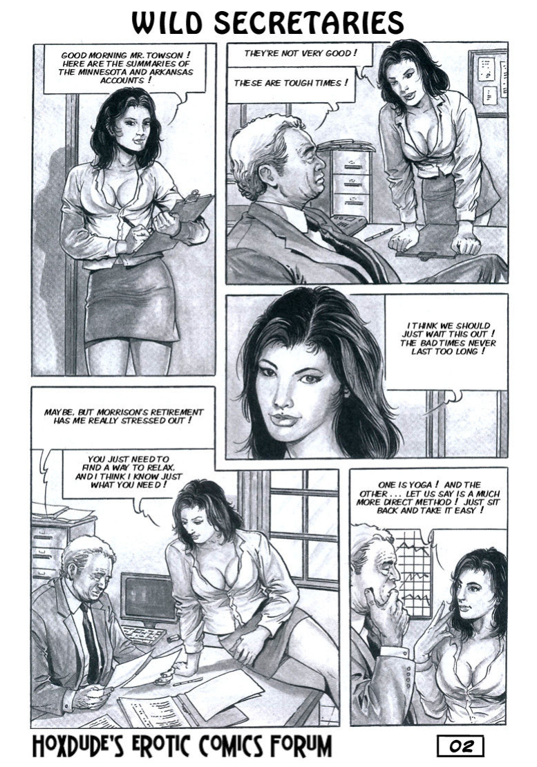 WILD SECRETARIES - BY CHRIS - ENGLISH TRANSLATION