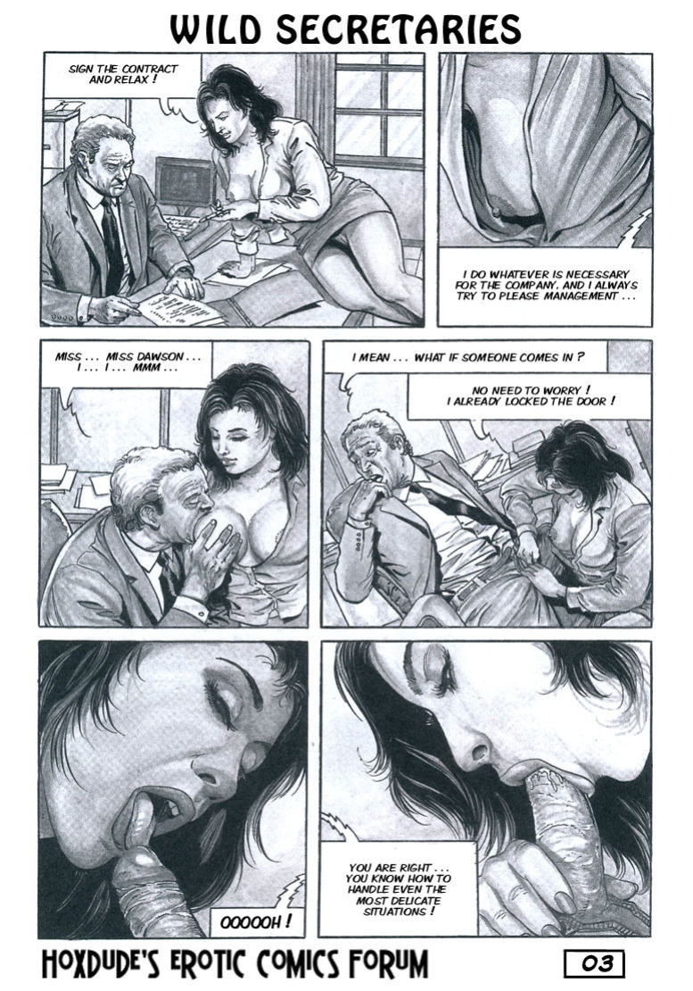 WILD SECRETARIES - BY CHRIS - ENGLISH TRANSLATION
