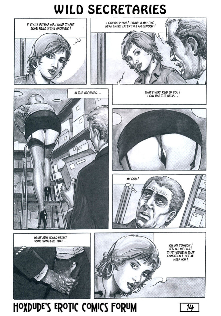 WILD SECRETARIES - BY CHRIS - ENGLISH TRANSLATION