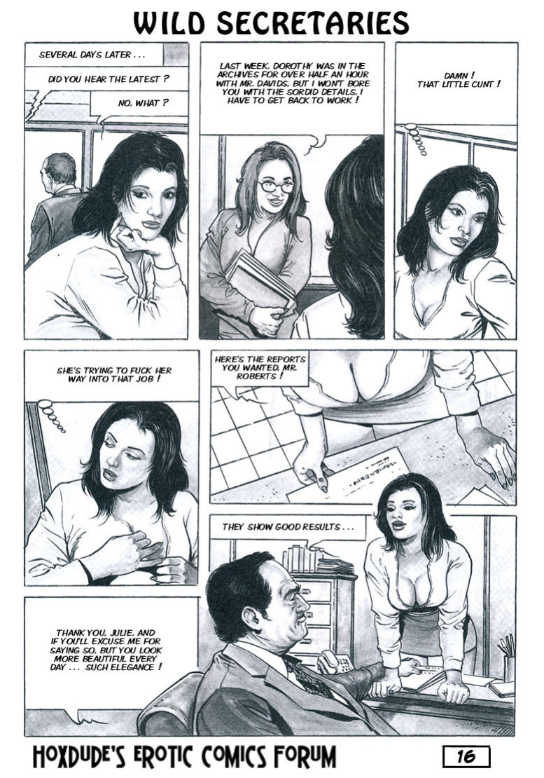 WILD SECRETARIES - BY CHRIS - ENGLISH TRANSLATION