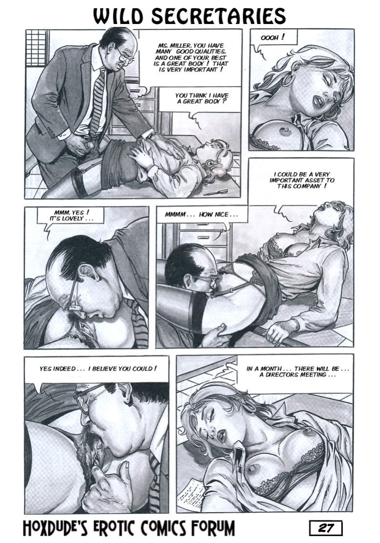 WILD SECRETARIES - BY CHRIS - ENGLISH TRANSLATION