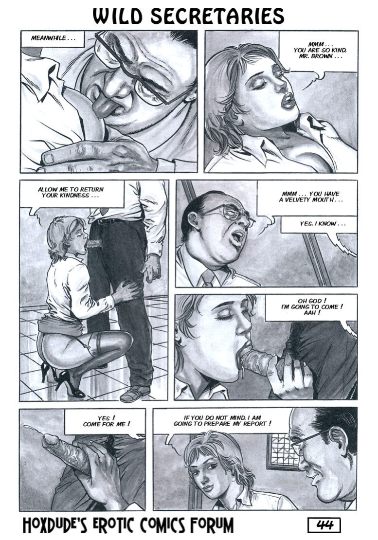 WILD SECRETARIES - BY CHRIS - ENGLISH TRANSLATION