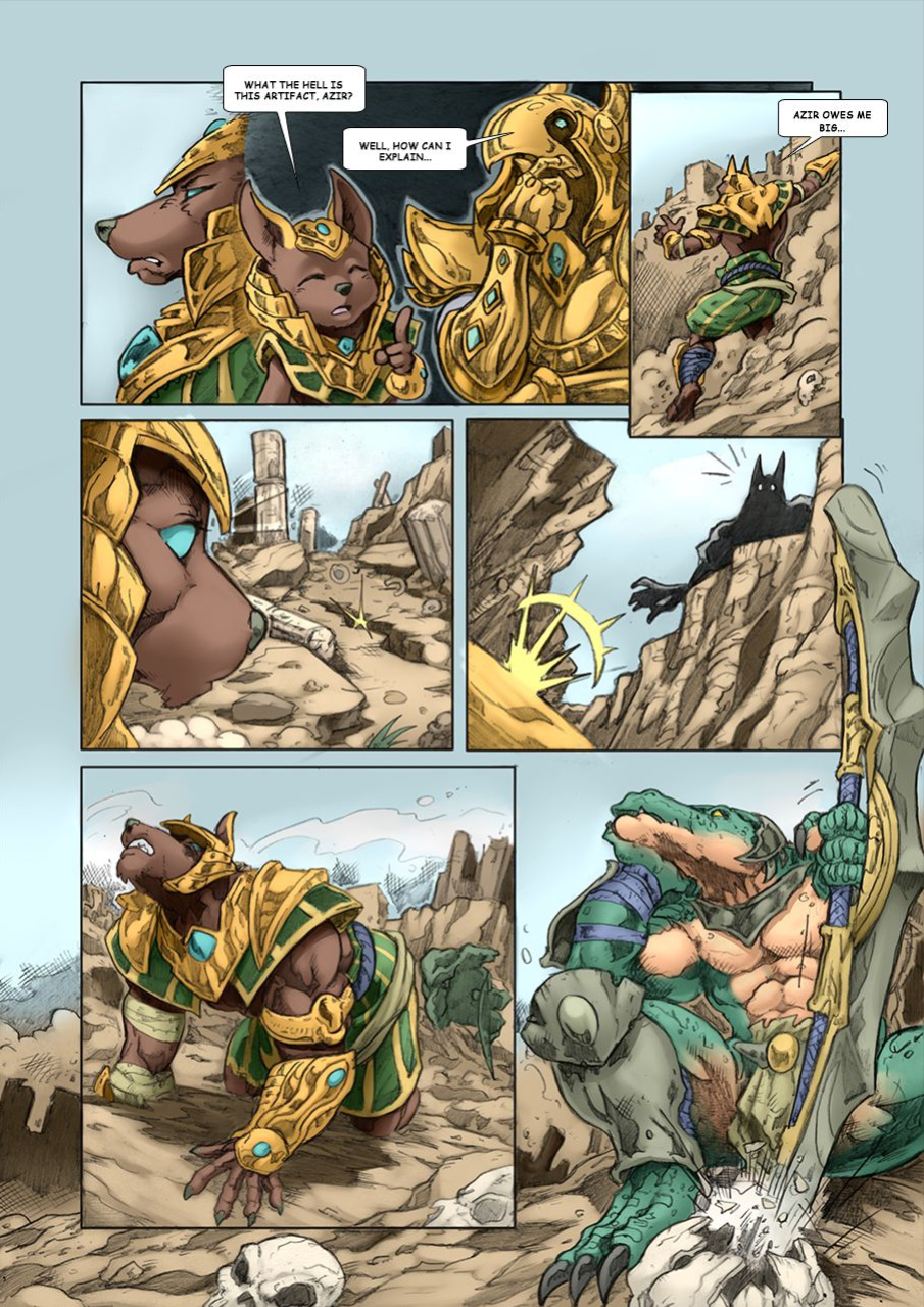 Nasus vs Renekton - The Artifact (League of Legends) [in progress]