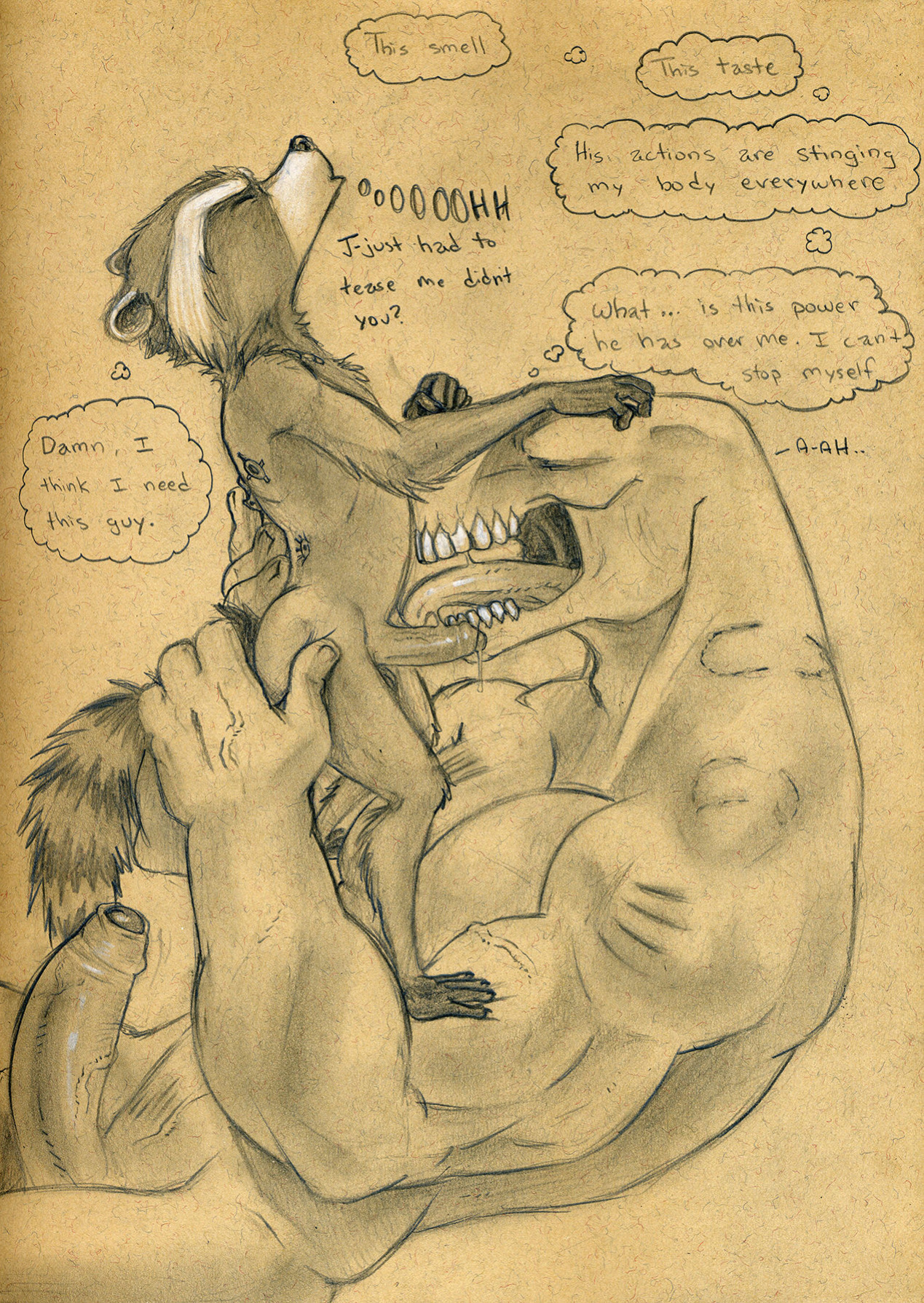 [Tush] Rocket Racoon X Beta Ray Bill