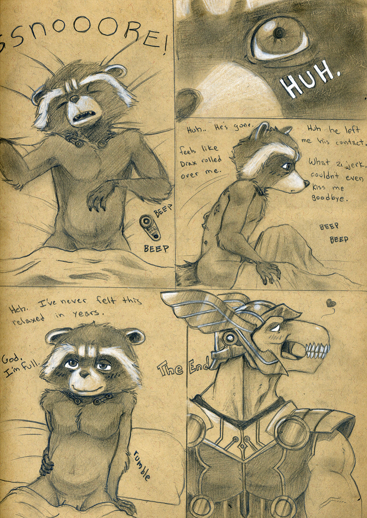 [Tush] Rocket Racoon X Beta Ray Bill
