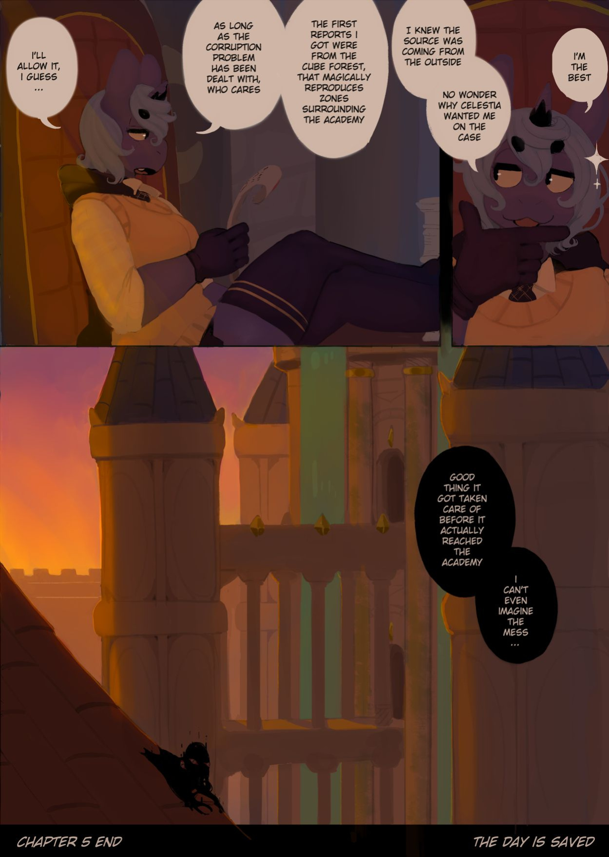 [Lumo] Pony Academy, Chapter 5: The Forest's Warden