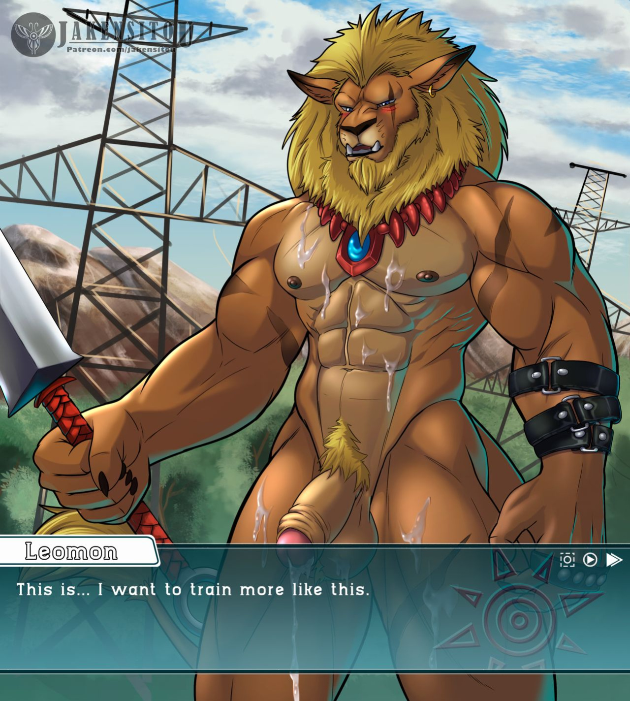 [Jakensitou/Jaken wolfy] Leomon Pack
