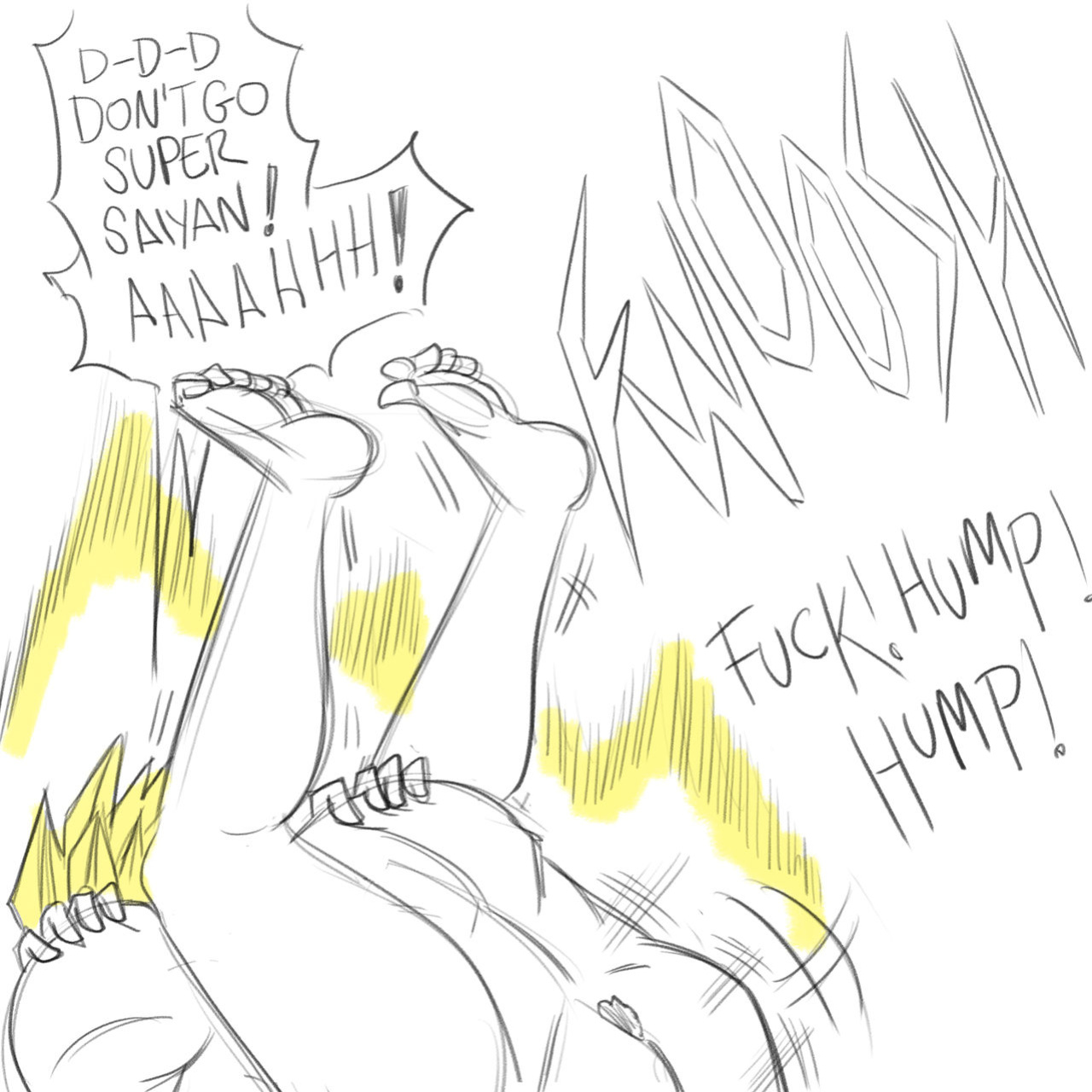 [Funsexydragonball] Uncontrollable Saiyan Instincts