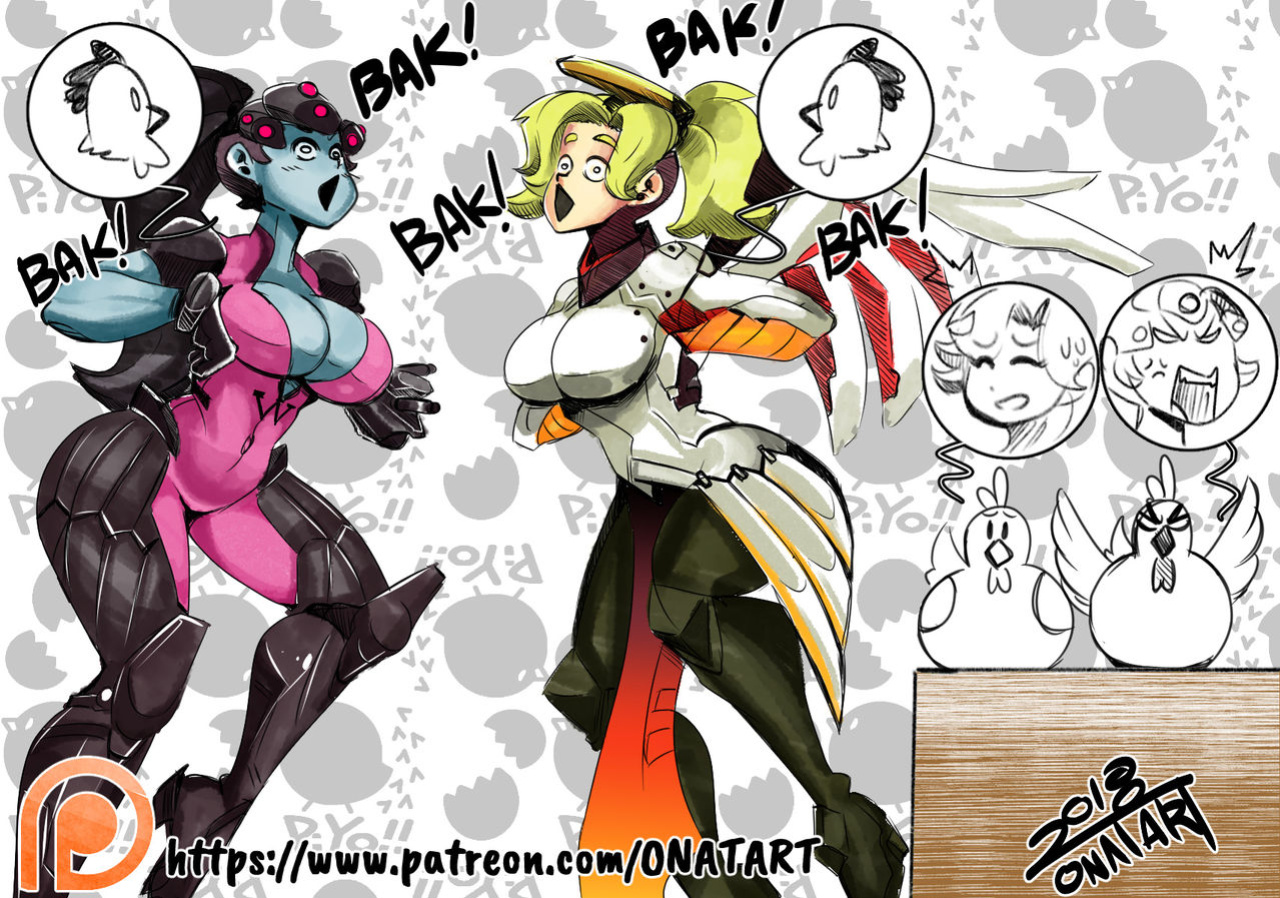 [ONATart] Mercy's Random Swap (Overwatch)
