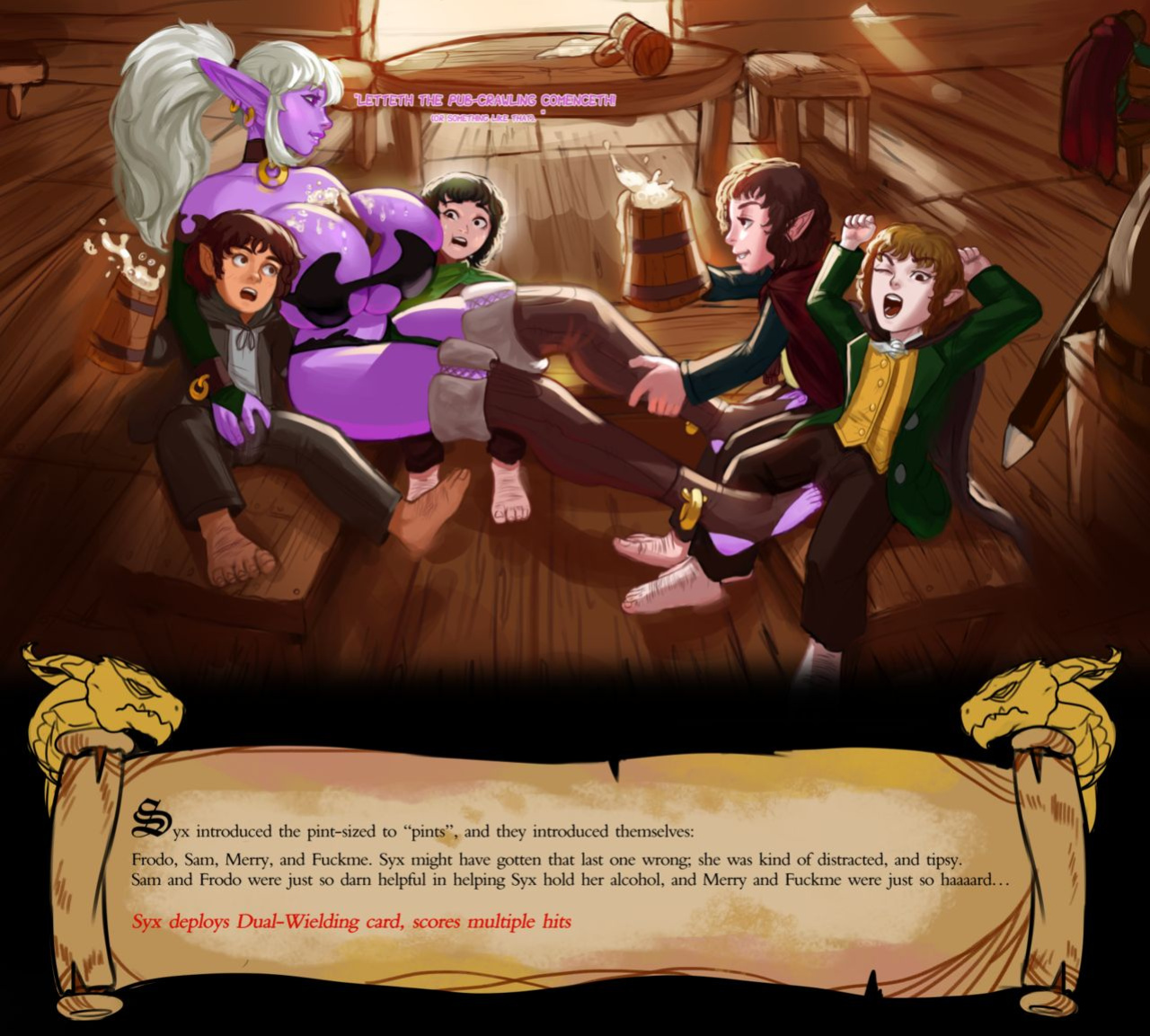 [shinrhydwyn] Syx Hobbits
