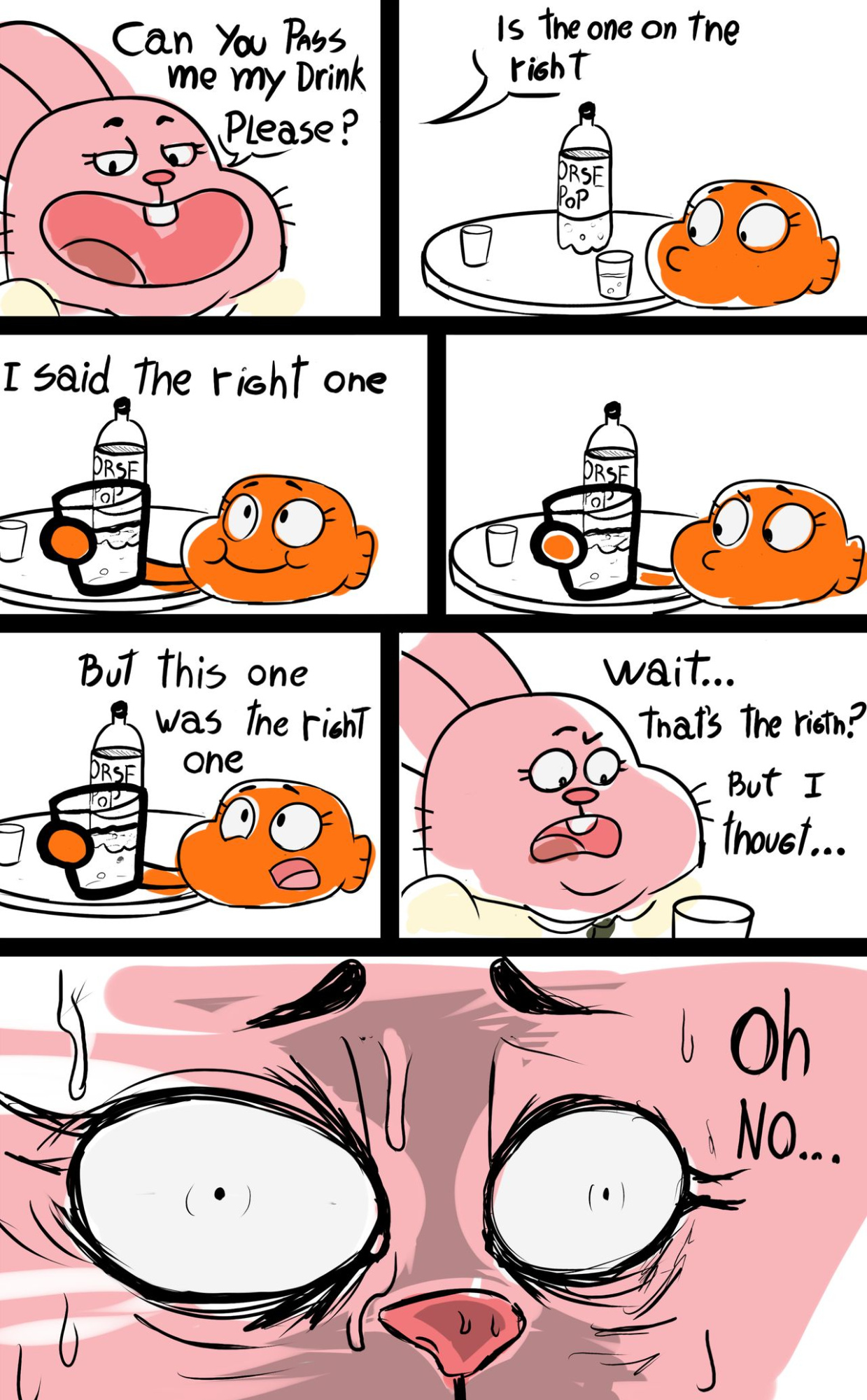 [fourball] Gumball's Battery Mishap (The Amazing World of Gumball)