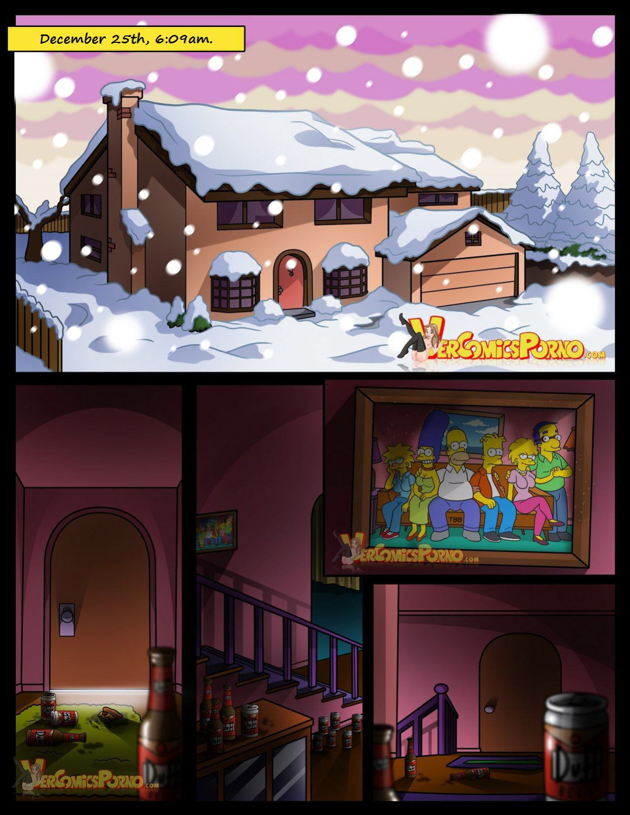 Milky White Christmas (The Simpsons) (Complete)