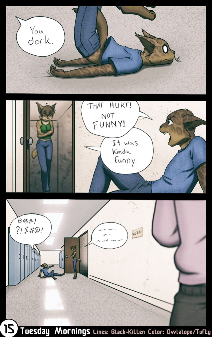[Black-Kitten] Tuesday Mornings [Colorized]