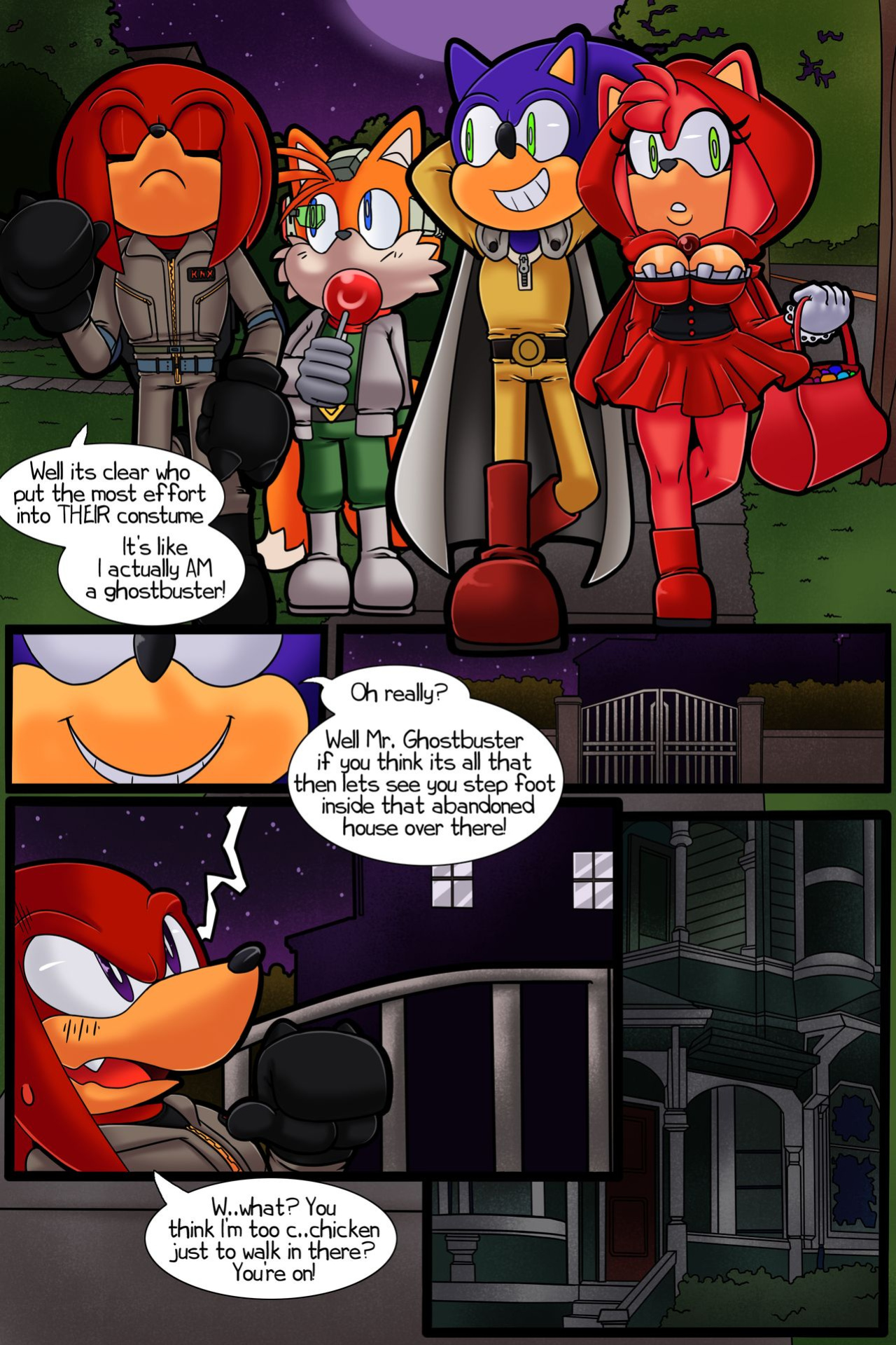 [Dreamcastzx1] Halloween Dare (Sonic The Hedgehog)