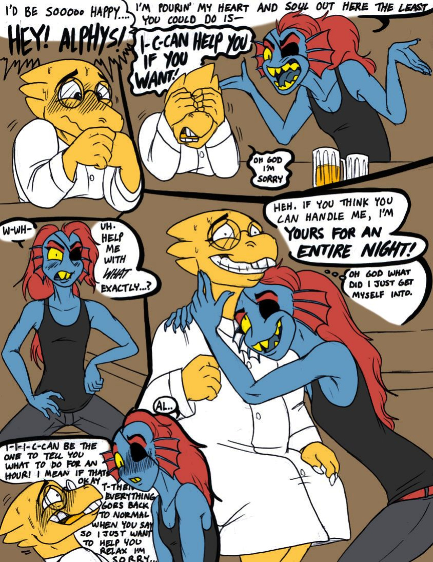 [Undertaild] Role Play Chapter 1 (Undertale) [COLORED]