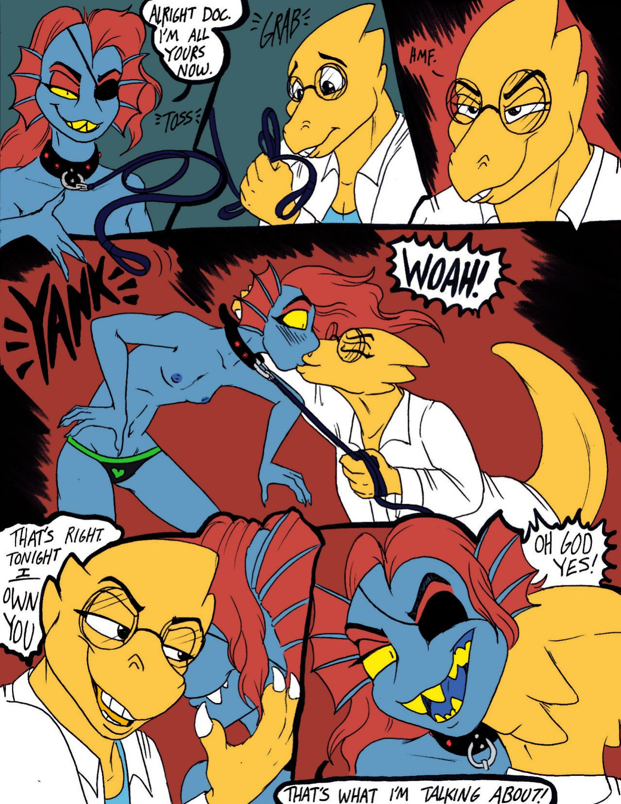 [Undertaild] Role Play Chapter 1 (Undertale) [COLORED]