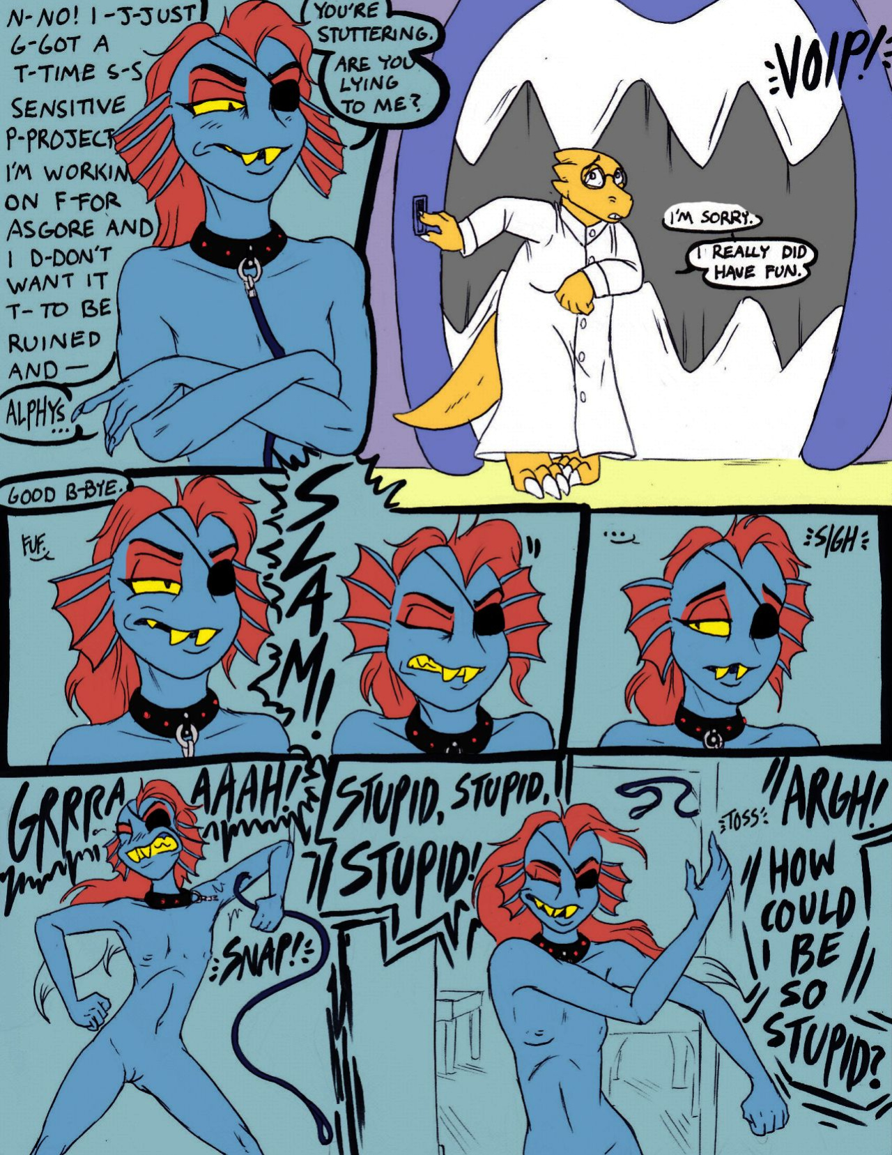 [Undertaild] Role Play Chapter 1 (Undertale) [COLORED]