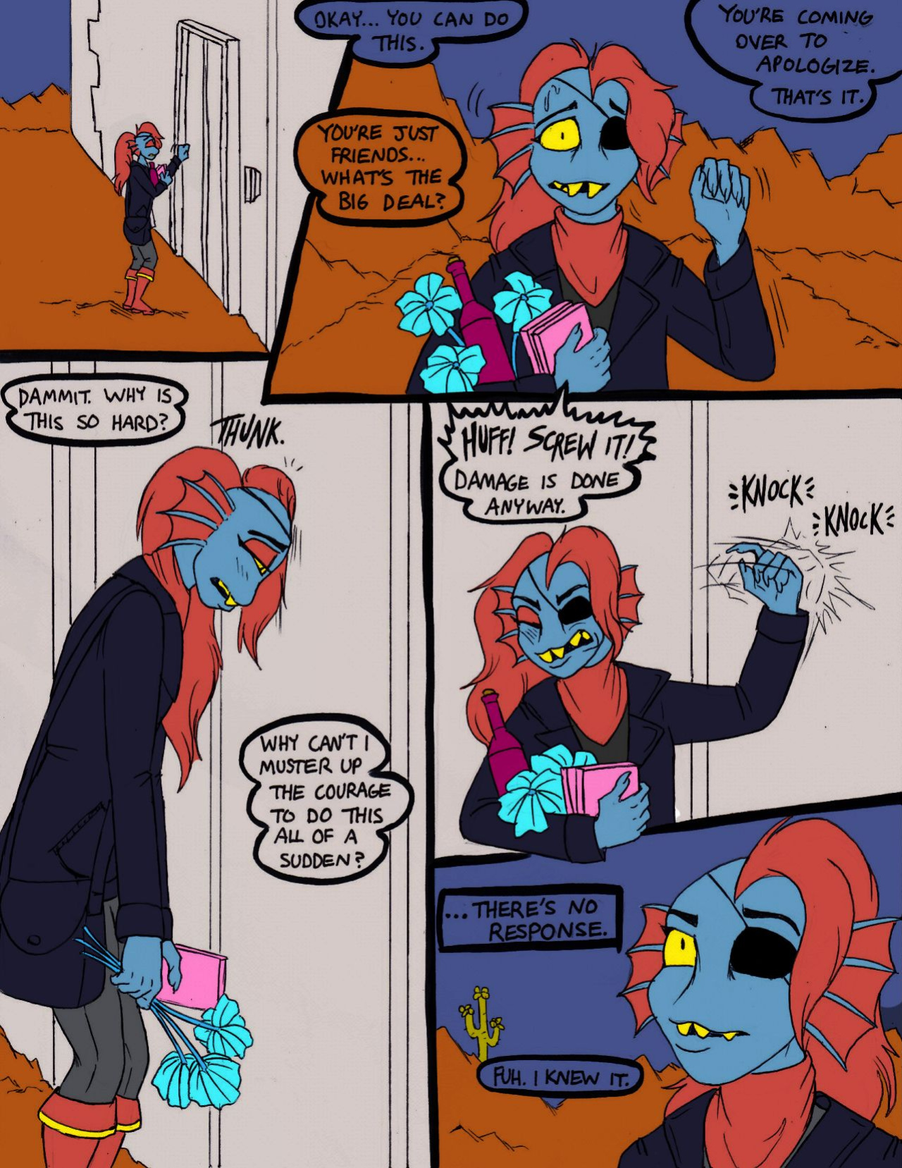 [Undertaild] Role Play Chapter 1 (Undertale) [COLORED]