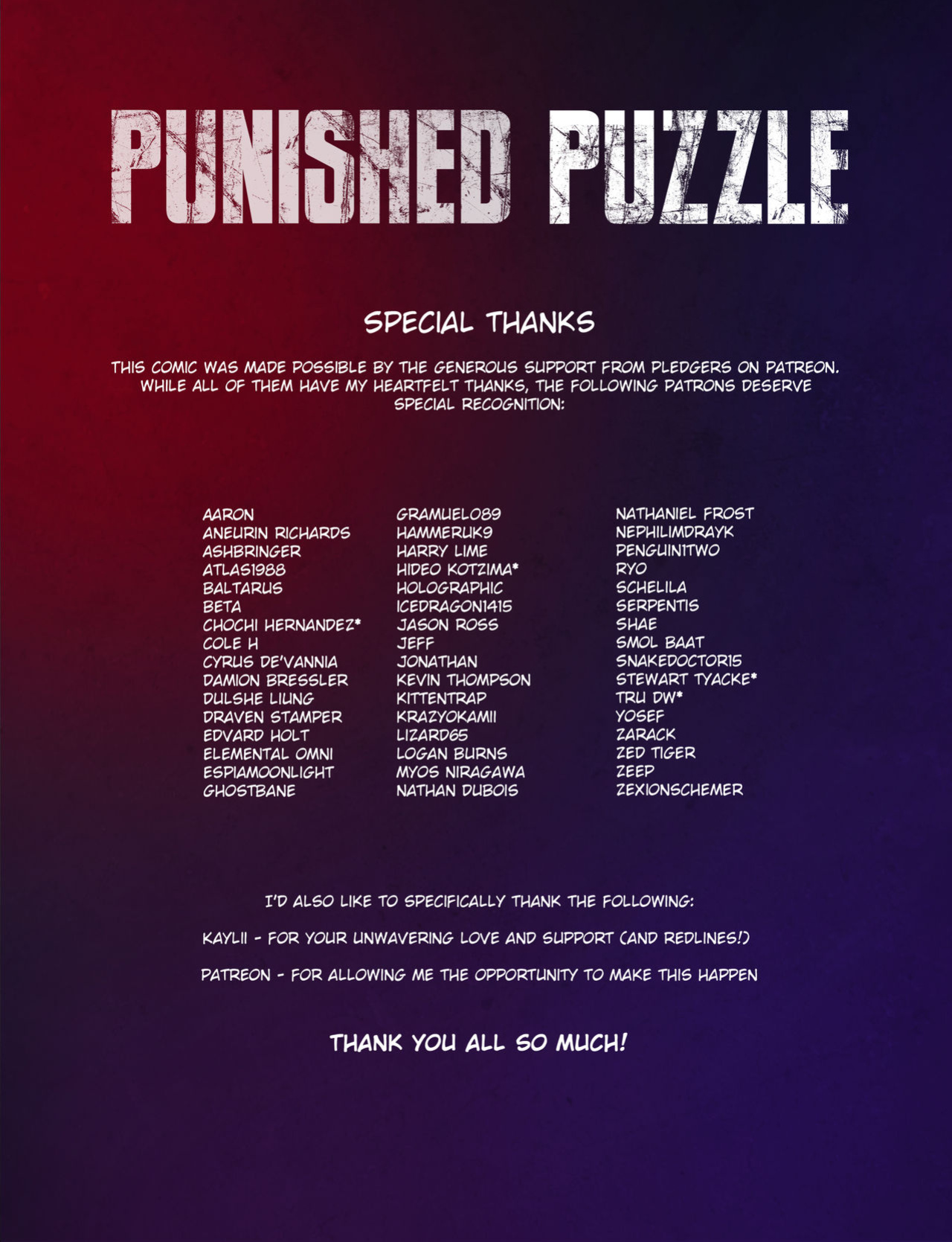 [Kadath] Punished Puzzle