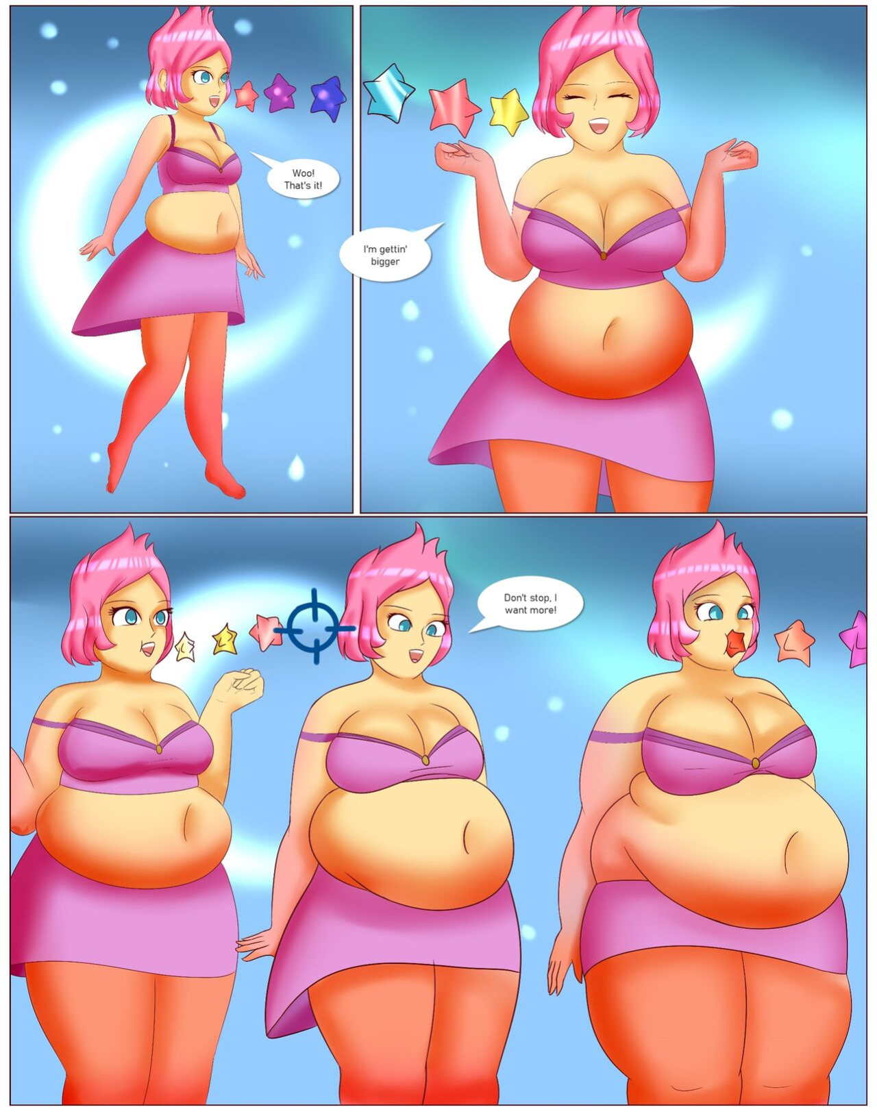 Rosalina Weight Gain